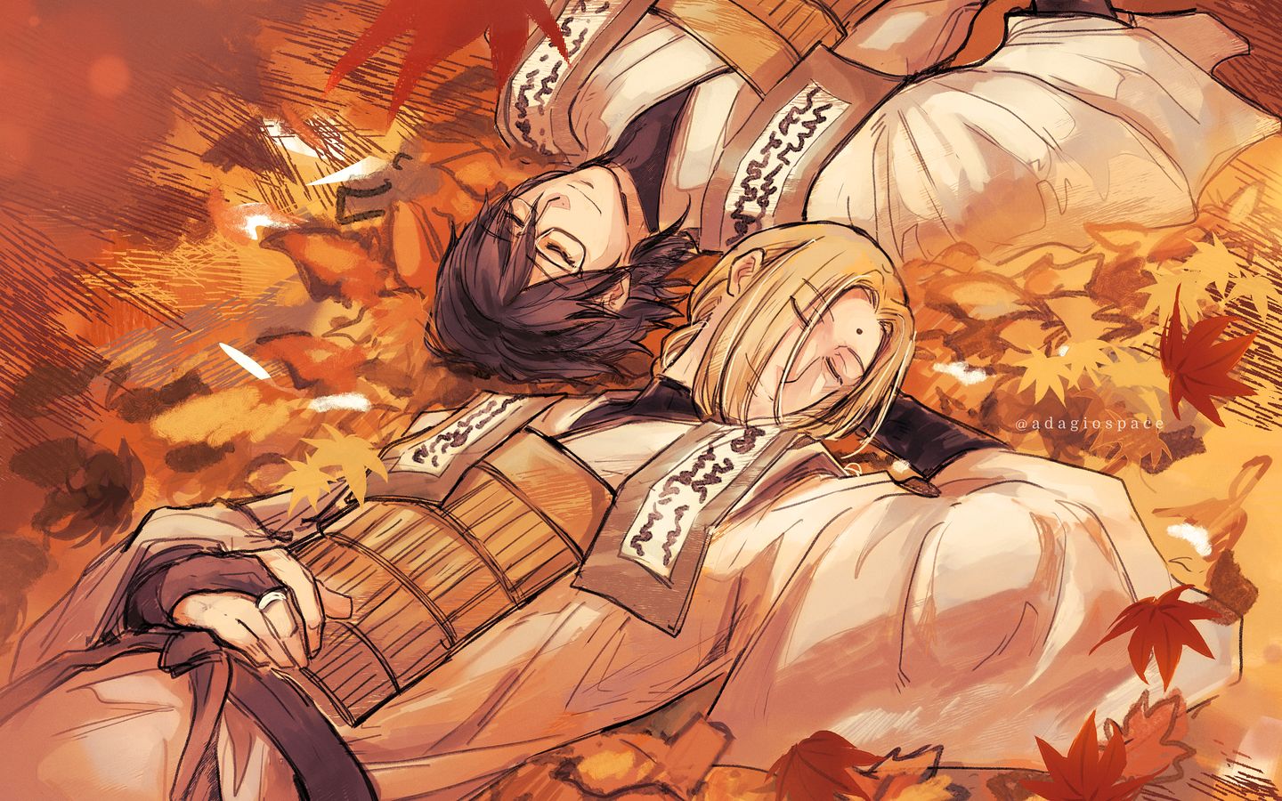 Fanarts. Mostly for that one pair in Saiyuki tho